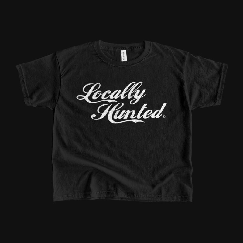 LOCALLY HUNTED CROPPED BABY TEE - Image 2